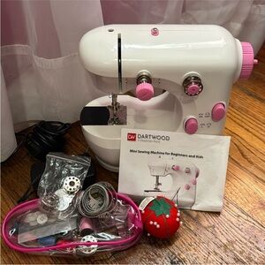 Dartwood Mini Sewing Machine with Accessories